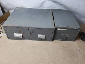 Index Card File Cases, Metal