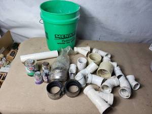 PVC Pipe Fittings and Glue