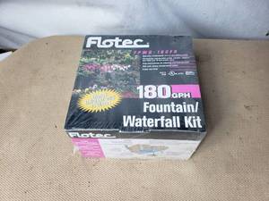 180 GPH Flotec Fountain Waterfall Kit
