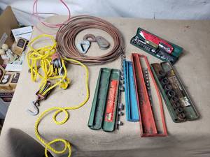 Copper Tubing, Rope, Socket Holders and Sockets