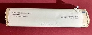 lot 36 image: Twins World Series St Paul Pioneer Press in Original Mailer