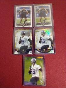 lot 69 image: (5) Anthony Barr Rookie Cards