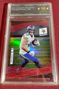 lot 72 image: Slabbed Adam Thielen Card - #d299