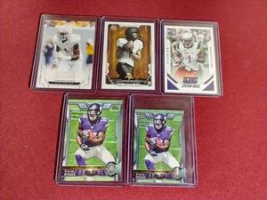 lot 75 image: (5) Stefon Diggs Rookie Cards
