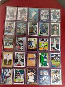 lot 105 image: (25) Joe Mauer Cards