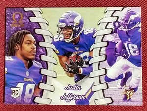 lot 125 image: 2020 Omega Justin Jefferson Rookie Card