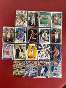 lot 127 image: (18) NBA Rookie Cards