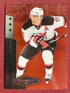 lot 130 image: Upper Deck Zach Parise Card - #d100