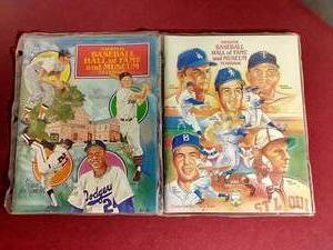 lot 131 image: (2) Baseball HOF Official Yearbooks - 1983 & 1984 (Killebrew Year)