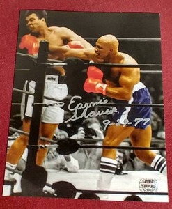 lot 141 image: Signed Earnie Shavers 8x10 Photo
