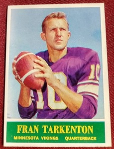 lot 144 image: 1964 Fran Tarkenton Card