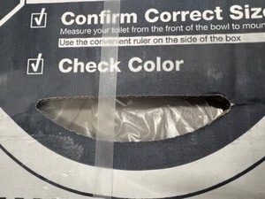 Kohler - Elongated Bowl - Brown Toilet Bowl Seat