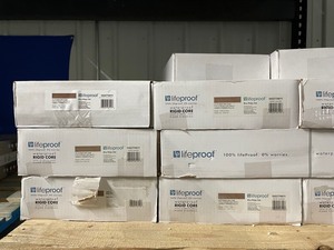 8 boxes Lifeproof Blue Ridge Oak Click Lock Luxury Vinyl Plank Flooring