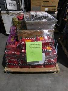 lot 24 image: WHOLESALE PALLET LOT OF HOLIDAY LIGHTS AND DECOR