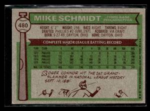1976 Topps Mike Schmidt #480