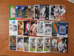 (25) Babe Ruth Cards LK
