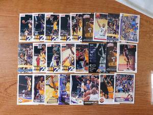 (25) Kobe Bryant Cards LK