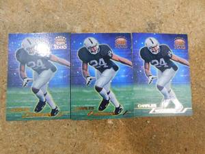 (3) 1998 Topps Stars Charles Woodson Rookies #115 Serial #8799