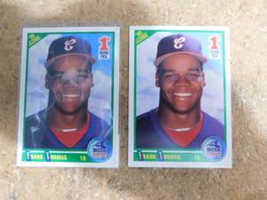 (2) 1990 Score Frank Thomas Rookies #663