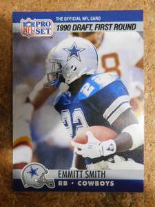 1990 Pro Set Emmitt Smith Rookie #685