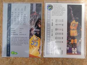 (2) 1992 Classic Shaquille ONeal Rookies
