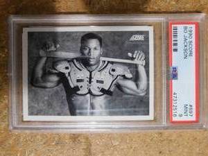 PSA 9 Mint 1990 Score Black & White Bo Jackson #697