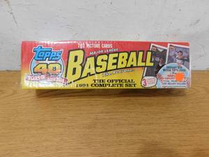 1991 Topps Baseball Factory Sealed Set