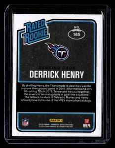 2016 Donruss Optic Derrick Henry Rookie #165