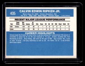 1982 Donruss Cal Ripken Jr. Rookie #405