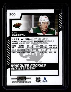 2020 O-PEE-CHEE Platinum Kirill Kaprizov Rookie #200