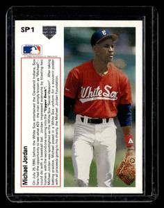 1991 Upper Deck Michael Jordan Baseball Rookie #SP1