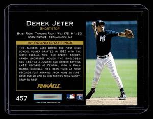 1993 Pinnacle Derek Jeter Rookie #457