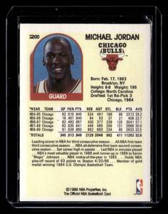 1989 Hoops Michael Jordan #200