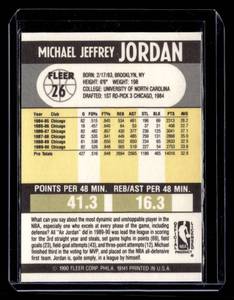 1990 Fleer Michael Jordan #26