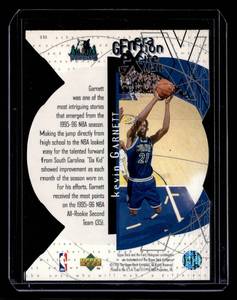 1996 Upper Deck Generation Excitement Kevin Garnett #10