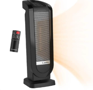 lot 11 image: LASKO Tower 22 in. Electric Ceramic Oscillating Space Heater with Digital Display and Remote Control