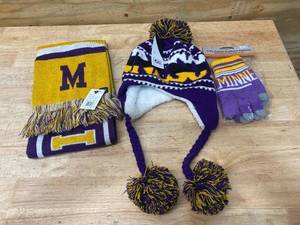 lot 85 image: Minnesota Winter Gear (Vikings Colors)