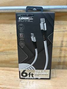 lot 65 image: TREND LOGIC Elite Type C PD Cable (6 ft)