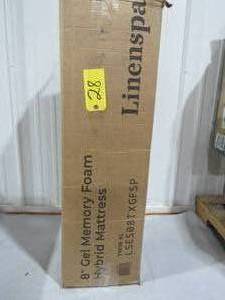Linenspa Essentials AlwaysCool 8in. Firm Hybrid Tight Top Twin XL Mattress
