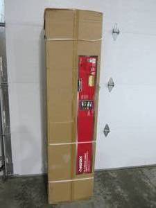 Husky Ready-to-Assemble 24-Gauge Steel Freestanding Garage Cabinet in Black (36 in. W x 72 in. H x 18 in. D)