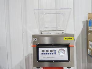 VEVOR Stainless Steel Chamber Vacuum Sealer Kitchen Food Vacuum Sealer Digital Packaging Machine Sealer or Food Saver
