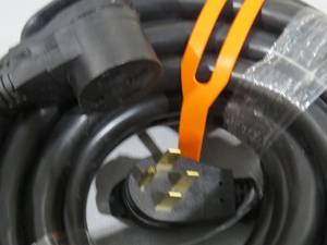 Vevor 50 ft. 50 Amp RV  Welder Extension Cord Premium Power Cord RV Wire Diameter Extension Cord 6 Wire Gauge RV Cord