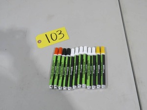 12 Piece Lot - Forney Paint Markers