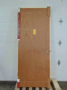 JELD-WEN 32 in. x 80 in. Unfinished Right-Hand Flush Hardwood Single Prehung Interior Door