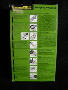 lot 105 image: Thermacell Mosquito Repellent Cordless Portable With 2 Refills