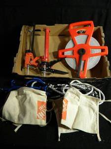 lot 109 image: Measure Rule Bungee Cords and More