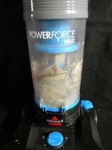 lot 130 image: BISSELL Power Force Helix Bagless Upright Vacuum