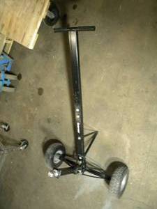 lot 139 image: Trailer Dolly with 12 Pneumatic Tires - 600 Lb. Maximum Capacity
