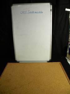 lot 150 image: White Erase Board