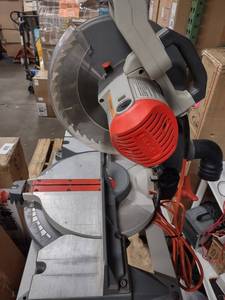 lot 128 image: 12 Rigid Compound Miter Saw with Stand